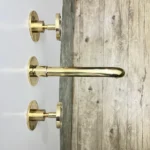 Unlacquered Brass Wall Mount Faucet - Image 2