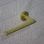 Unlacquered Brass Wall-Mount Toilet Paper Holder