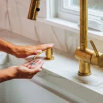 Solid Brass Built-In Sink Soap Dispenser - Image 3