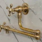 DINA Unlacquered Brass Pot Filler