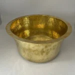 Hammered Brass Round Sink - Image 4