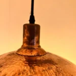 Hammered Solid Copper Pendant Light - Image 2