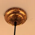 Hammered Solid Copper Pendant Light - Image 3