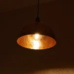 Hammered Solid Copper Pendant Light - Image 4