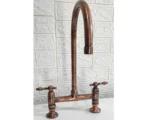 Moroccan Copper Bridge Kitchen Faucet - Image 3