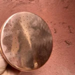 Raw Copper Shower Head, Antique Copper - Image 2