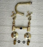Short Reach Wall Mounted Kitchen Faucet - Image 2