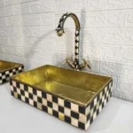 Moroccan Square Vessel Sink