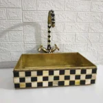 Moroccan Square Vessel Sink - Image 4