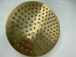 Unlacquered Brass Adjustable ShowerHead - Image 3