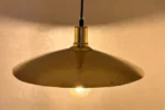 Unlacquered Brass Ceiling Pendant Light - Image 2