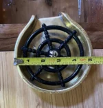 Unlacquered Brass Bar Glass Rinser - Image 2