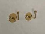 Unlacquered Brass Handmade Coat Rack