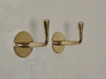 Unlacquered Brass Handmade Coat Rack - Image 2