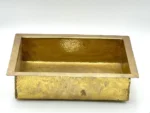 Unlacquered Brass Kitchen Sink - Image 2