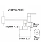 Unlacquered Brass Pot Filler Kitchen Faucet - Image 3