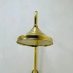 Unlacquered Brass Victorian Rain Shower Set - Image 3
