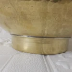 Unlacquered Brass Round Vessel Sink - Image 2