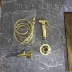 Unlacquered Brass Kitchen Side Sprayer - Image 3