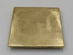 Unlacquered Brass Square Shower Head