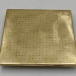 Unlacquered Brass Square Shower Head - Image 3