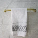 Unlacquered Brass Towel Bar Hanger
