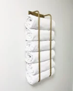 Unlacquered Brass Adjustable Towel Bar