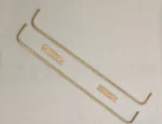 Unlacquered Brass Adjustable Towel Bar - Image 3