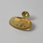 Unlacquered Brass Wall-Mount Soap Dish