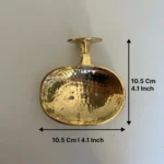 Unlacquered Brass Wall-Mount Soap Dish - Image 2
