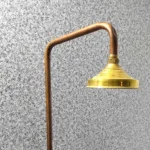 Unlacquered Solid Copper Shower System