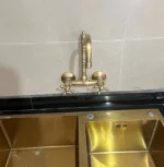 Vintage Wall Mounted Kitchen Faucet - Image 2